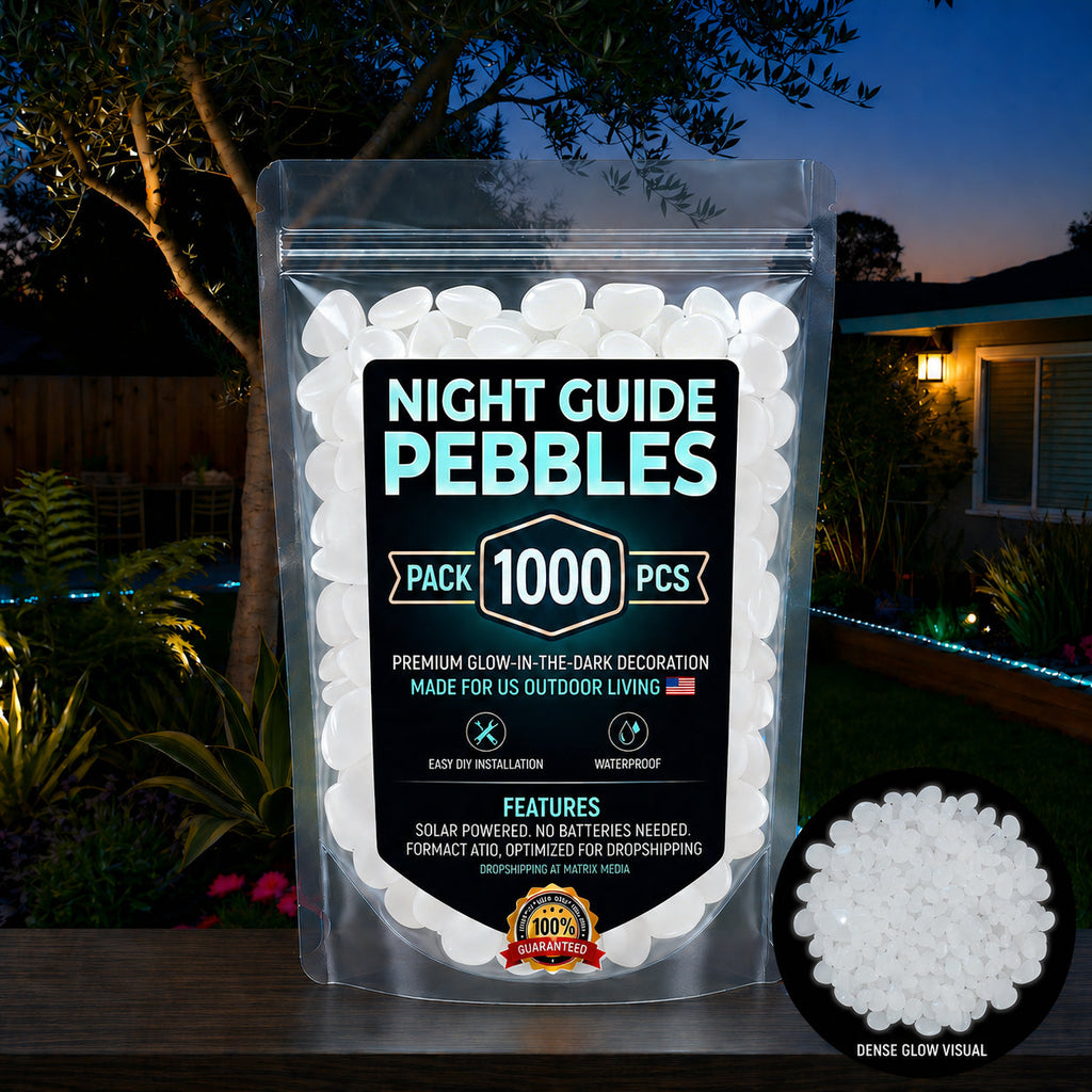 💥LAST DAY SALE 50%OFF💥🌈Colorful Glow-in-the-Dark Garden Stones