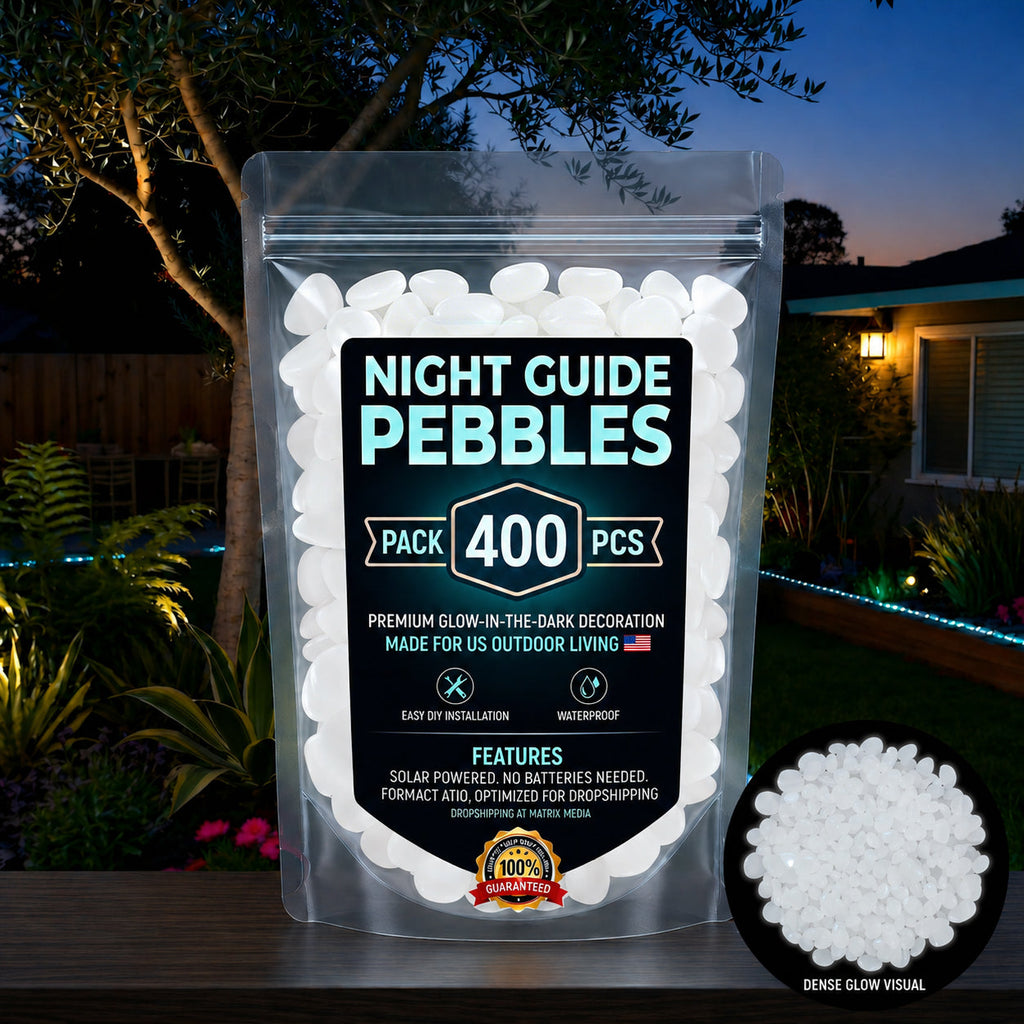 💥LAST DAY SALE 50%OFF💥🌈Colorful Glow-in-the-Dark Garden Stones