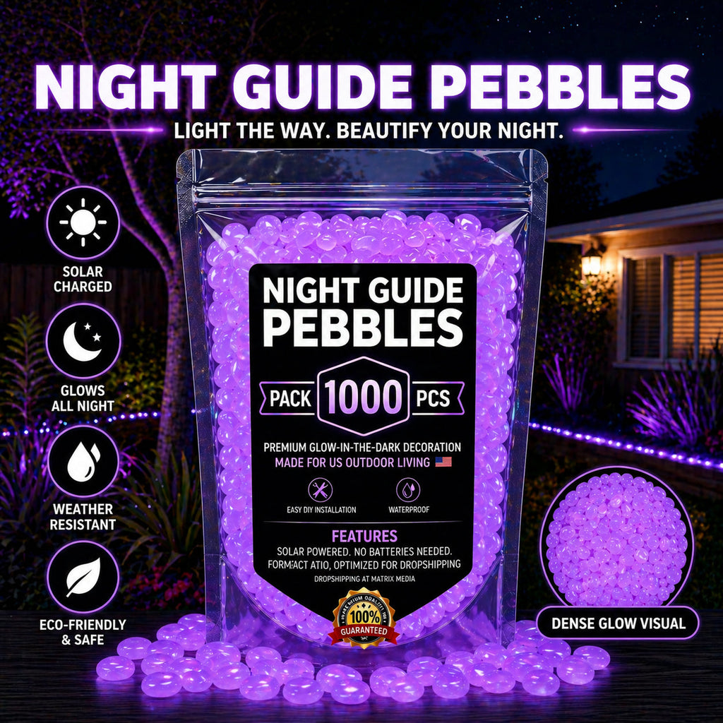 💥LAST DAY SALE 50%OFF💥🌈Colorful Glow-in-the-Dark Garden Stones
